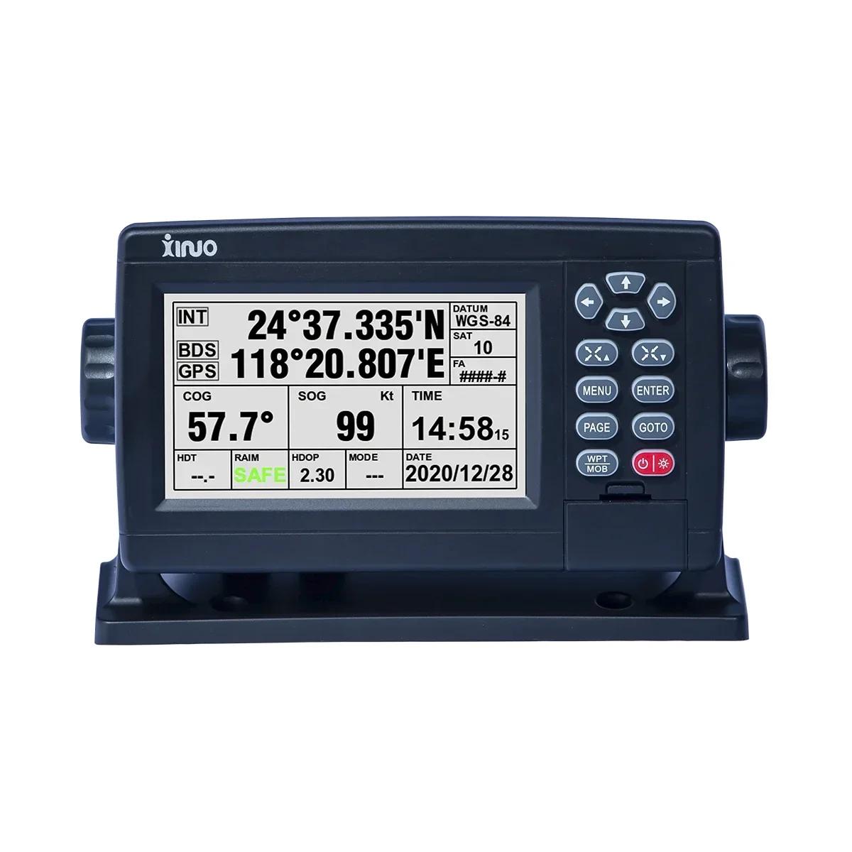  ׺ GPS Ʈ ÷, XINUO XF  XF-520A  , 5 ġ TFT LCD , CE IMO NMEA0183, IP65, AIS Ŭ B ޺